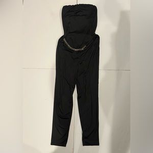 Rachel Roy - All Black jumpsuit with pockets.